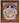 Gaja Lakshmi on Tan colour frame